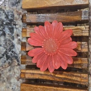 New! Hand Crafted Chocolate Glycerin Soap 4pack Florals
